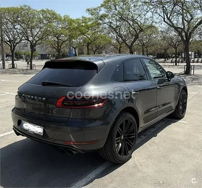 Usado Porsche Macan 252 CV (185 kW) 2017 Gris / plata SUV