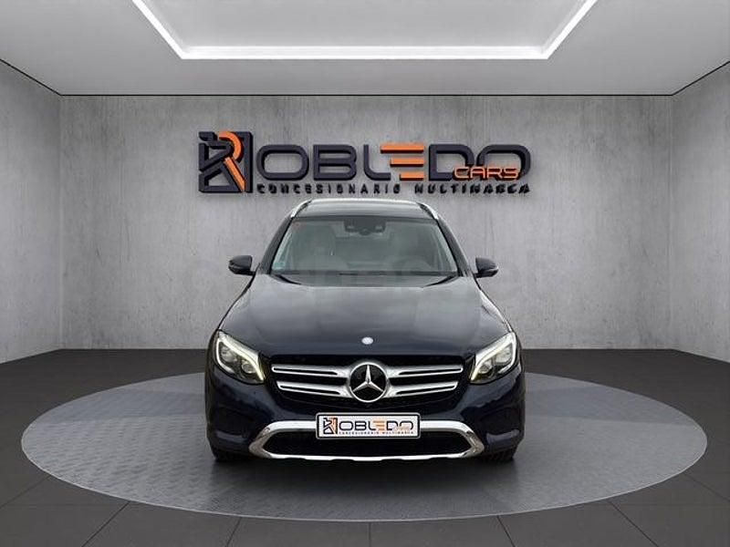 Usado Mercedes GLC250 AMG line 204 CV (150 kW) 2016 Azul SUV