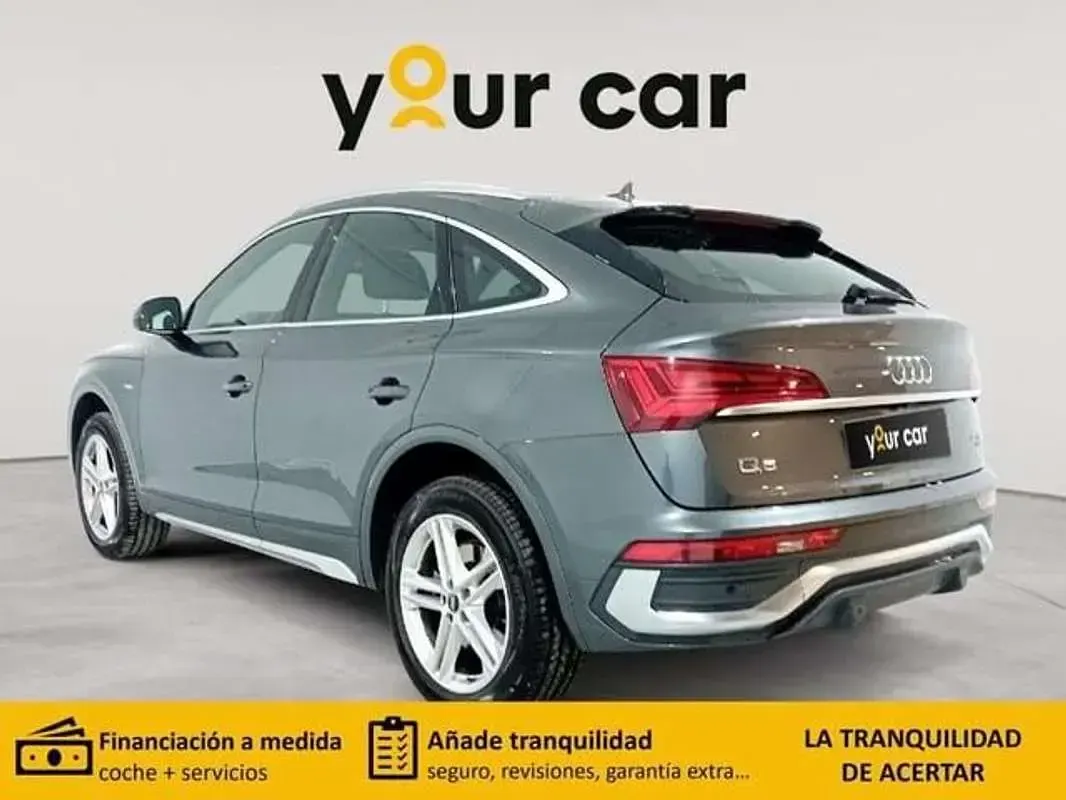 Usado Audi Q5 Sportback S-Line 204 CV (150 kW) 2021 Gris SUV