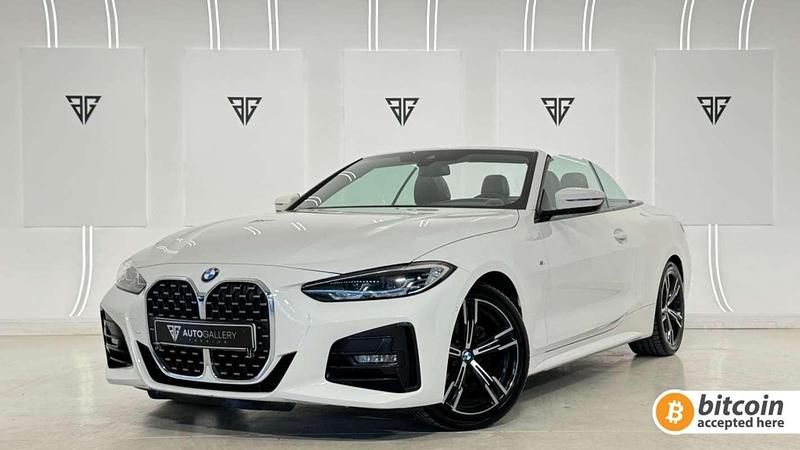 Blanco Usado 2022 BMW 420 M Sport Descapotable | 37.900 € (Precio justo) - Imagen 1/4
