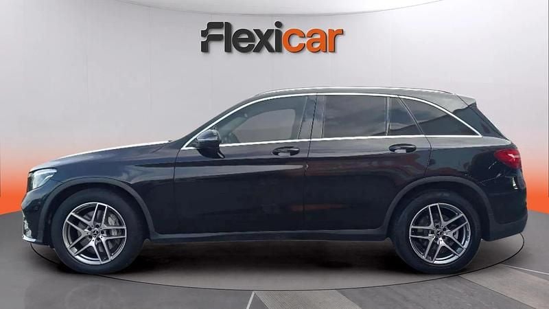 Usado Mercedes GLC220 170 CV (125 kW) 2018 Negro SUV