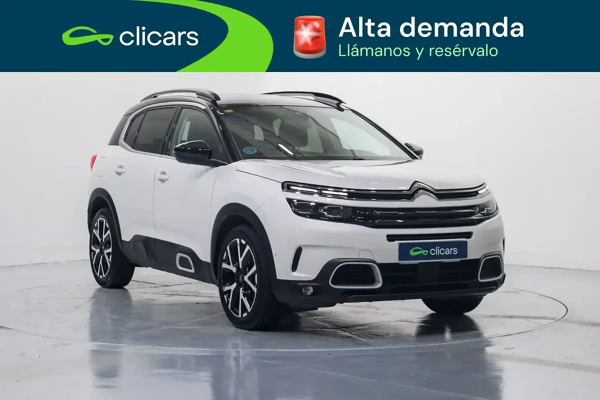 Usado Citroën C5 Aircross Shine 131 CV (96 kW) 2020 Blanco SUV