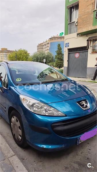 Usado Peugeot 207 75 CV (55 kW) 2008 Azul Berlina