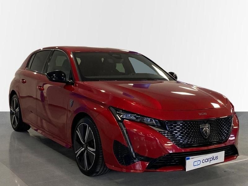 Usado Peugeot 308 GT 130 CV (95 kW) 2023 Rojo elixir especial Utilitario