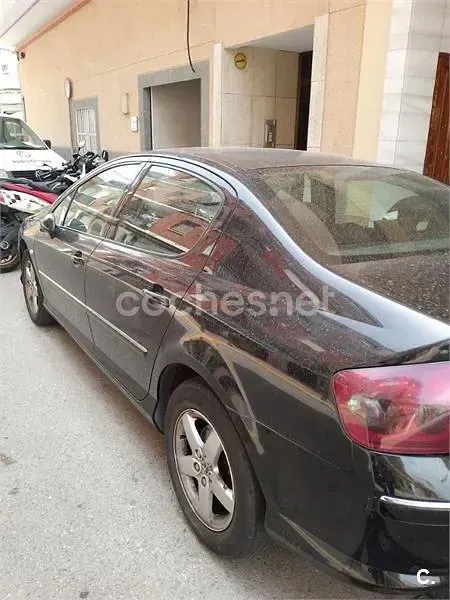 Usado Peugeot 407 110 CV (80 kW) 2008 Negro Berlina