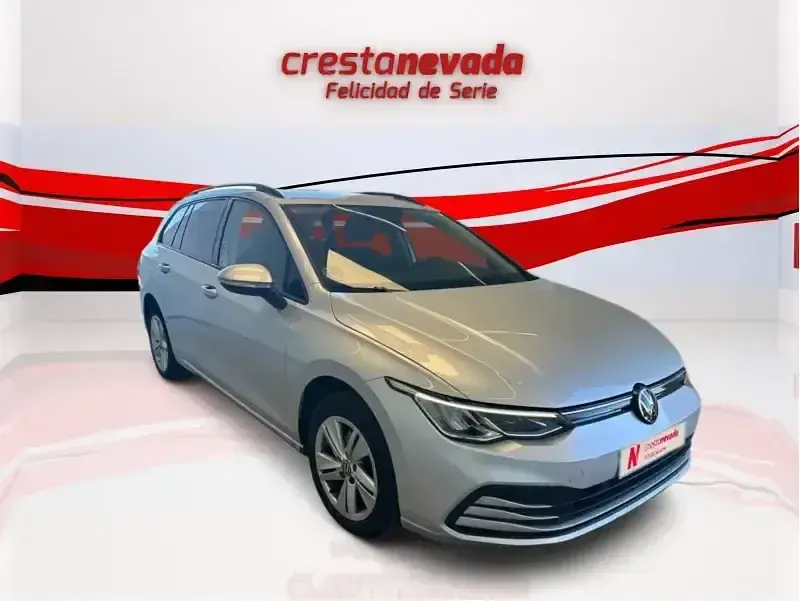 Usado VW Golf VIII Life 110 CV (80 kW) 2021 Gris Familiar