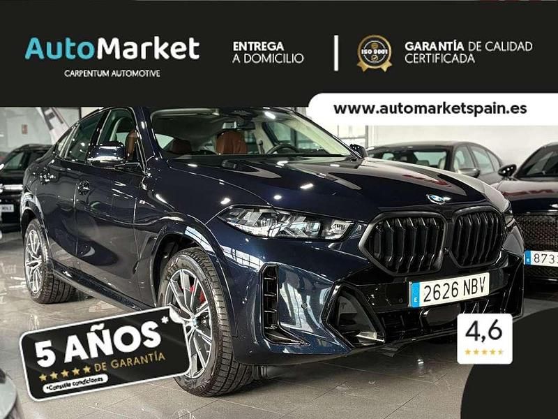 Azul Usado 2025 BMW X6 M Sport SUV | 96.900 € - Imagen 1/4