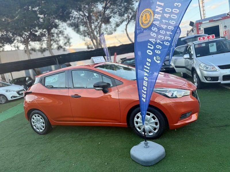 Usado Nissan Micra Acenta 71 HP (52 kW) 2018 Laranja Citadino