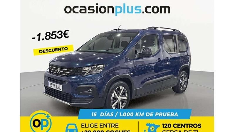 Usado Peugeot Rifter GTi 131 CV (96 kW) 2021 Azul Monovolumen