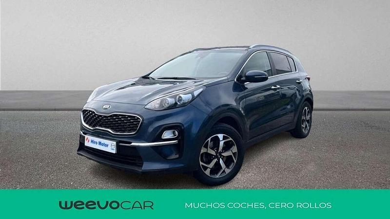 Azul Usado 2019 Kia Sportage Plus SUV | 16.490 € (Un poco caro) - Imagen 1/4