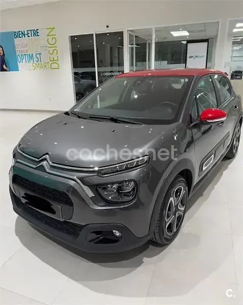 Usado Citroën C3 Feel 102 CV (75 kW) 2021 Gris / plata Utilitario