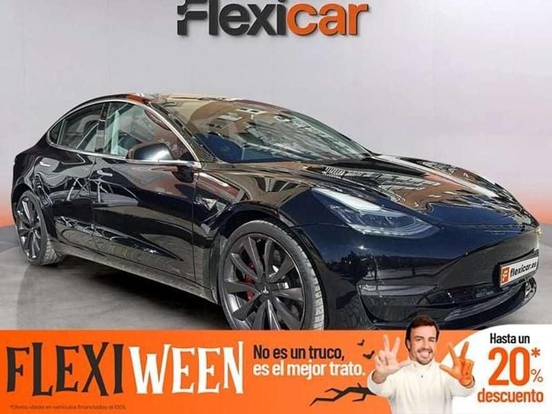 Negro Usado 2020 Tesla Model 3 Performance Berlina | 25.990 € (Buen precio) - Imagen 1/4