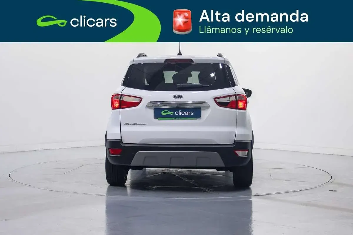 Usado Ford Ecosport Titanium 125 CV (91 kW) 2021 Blanco SUV