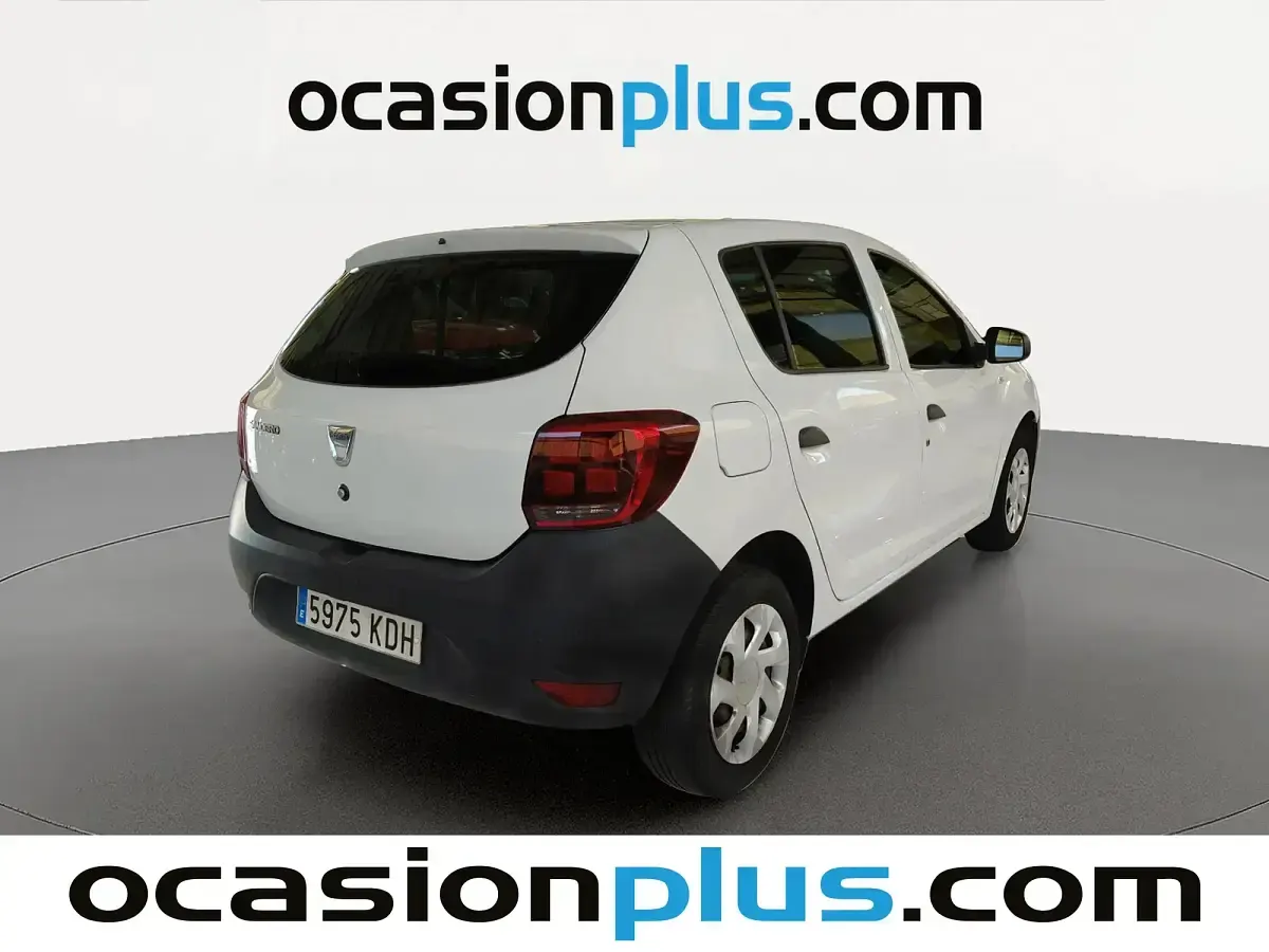 Usado Dacia Sandero Base 73 CV (53 kW) 2017 Blanco Berlina