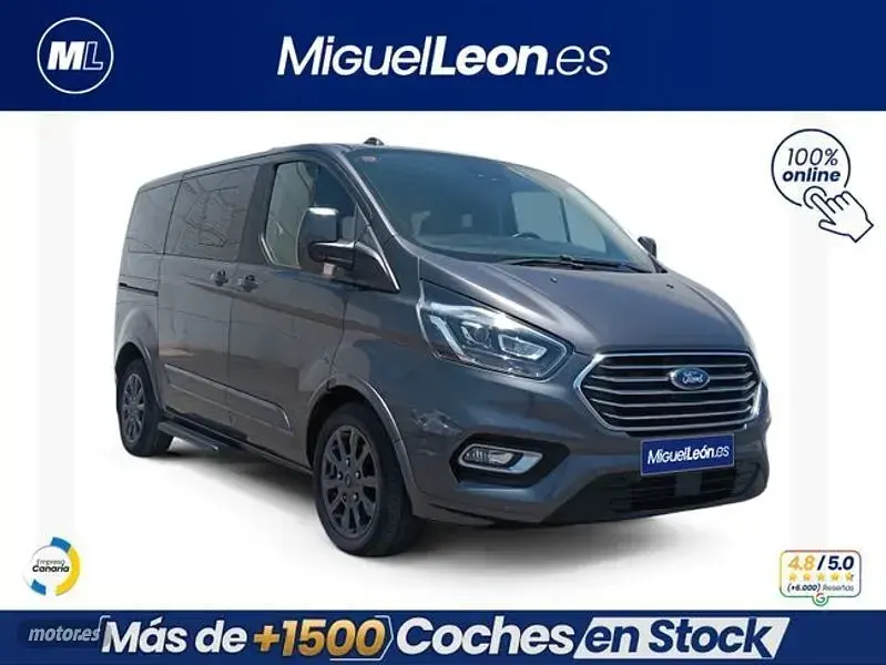 Usado Ford Tourneo 130 CV (95 kW) 2020 Gris Van