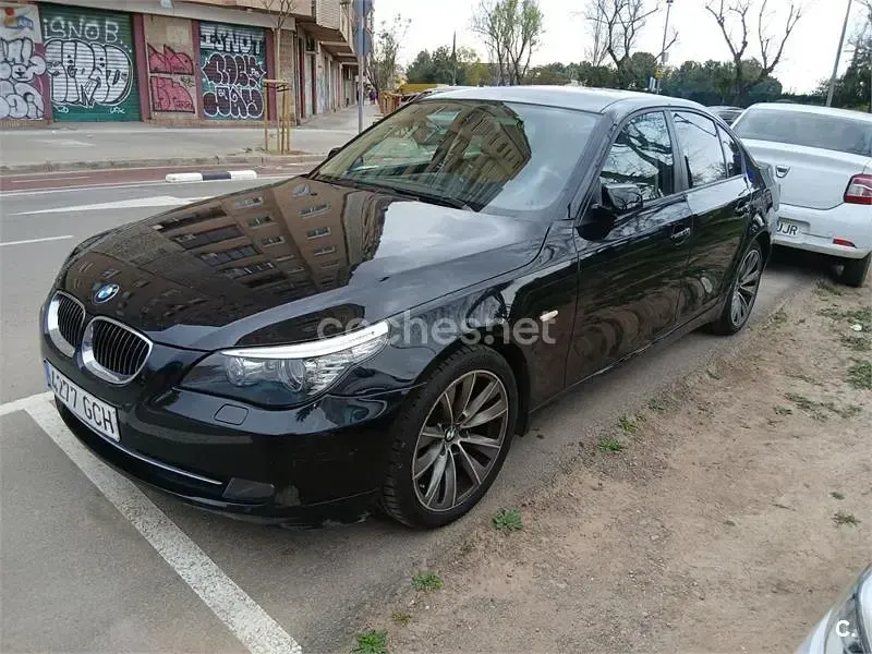 Usado BMW 525 218 CV (160 kW) 2008 Negro Berlina