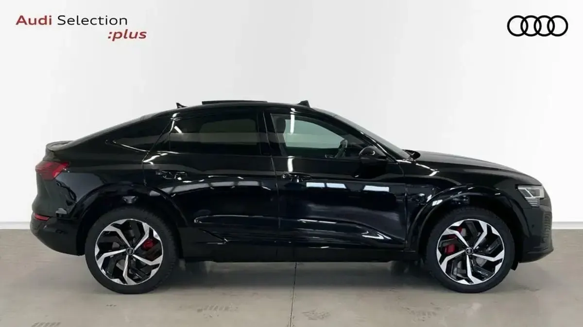 Usado Audi Q8 e-tron S-Line 300 kW (408 CV) 2023 Negro SUV