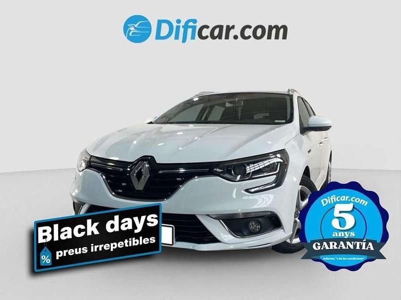 Blanco Usado 2017 Renault Mégane GrandTour Familiar | 11.990 € (Precio justo) - Imagen 1/4