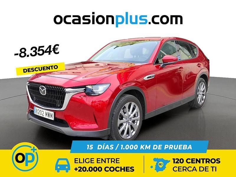 Usado Mazda CX-60 200 CV (147 kW) 2024 Rojo SUV