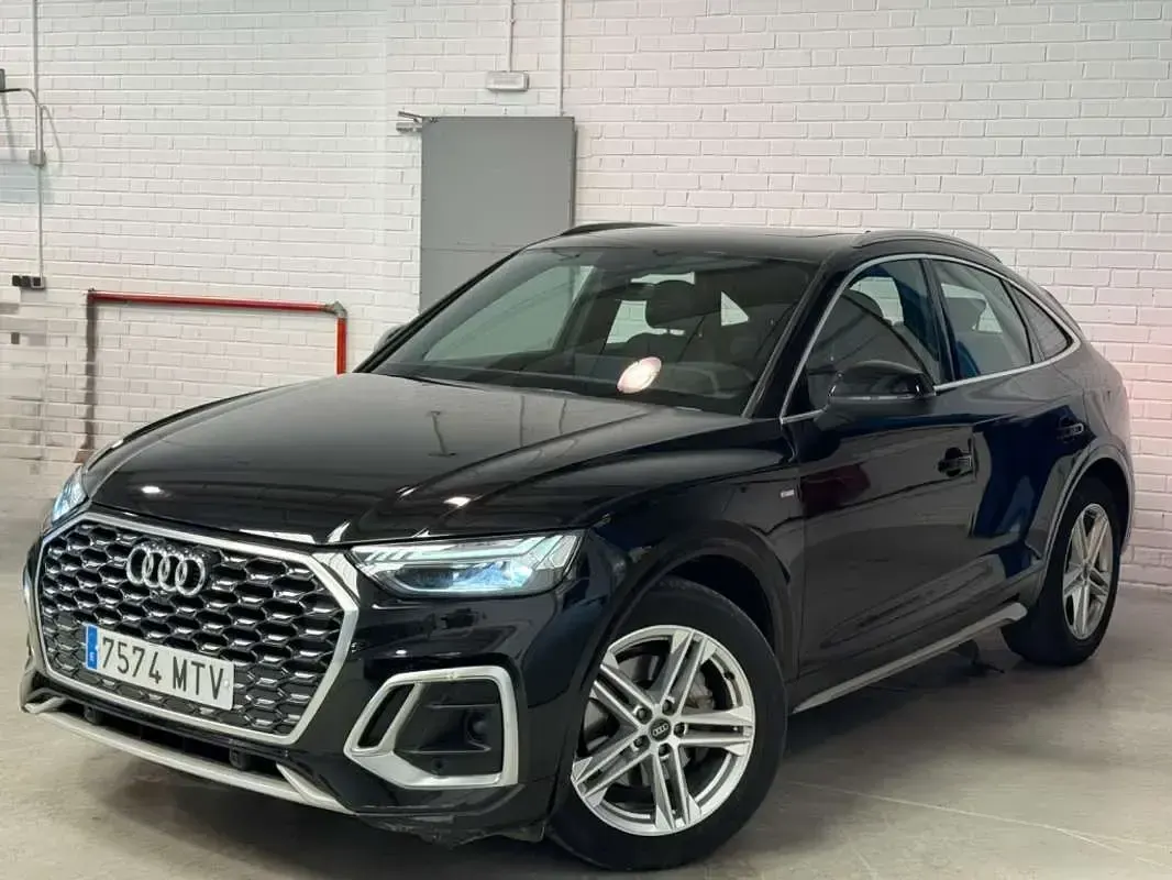 Usado Audi Q5 S-Line 163 CV (119 kW) 2024 Negro SUV