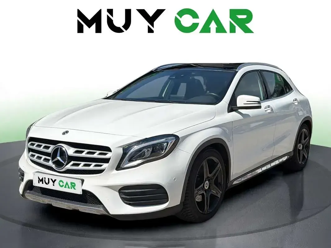 Usado Mercedes GLA220 177 CV (130 kW) 2018 Blanco SUV