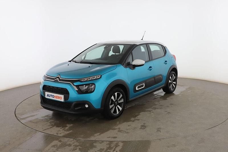 Azul Usado 2021 Citroën C3 Feel Utilitario | 11.099 € (Precio justo) - Imagen 1/3