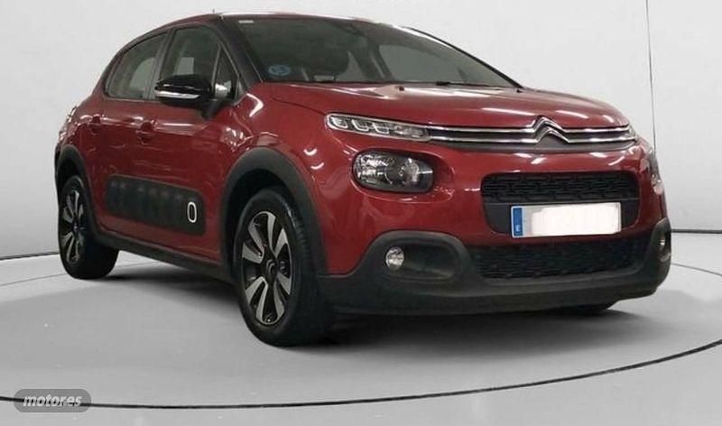 Rojo Usado 2019 Citroën C3 Feel Utilitario | 9900 € (Precio justo) - Imagen 1/4