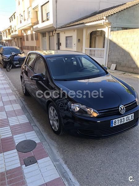 Usado VW Golf VI Advance 110 CV (80 kW) 2009 Negro Utilitario