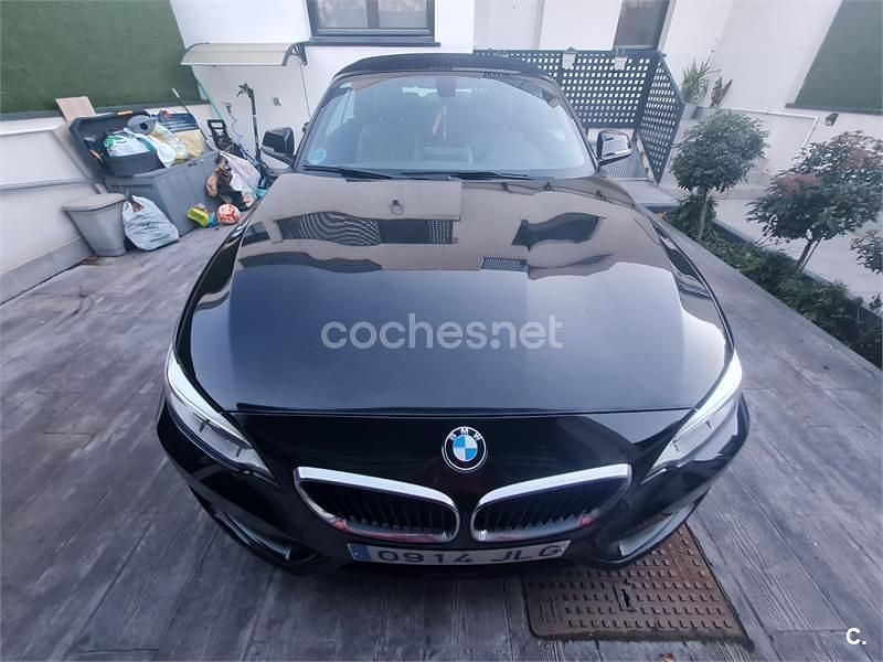 Usado BMW 218 150 CV (110 kW) 2016 Negro Descapotable
