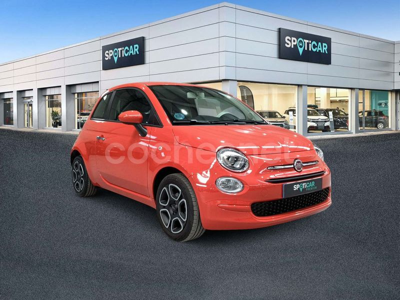 Usado Fiat 500 Club 70 CV (51 kW) 2023 Naranja Berlina