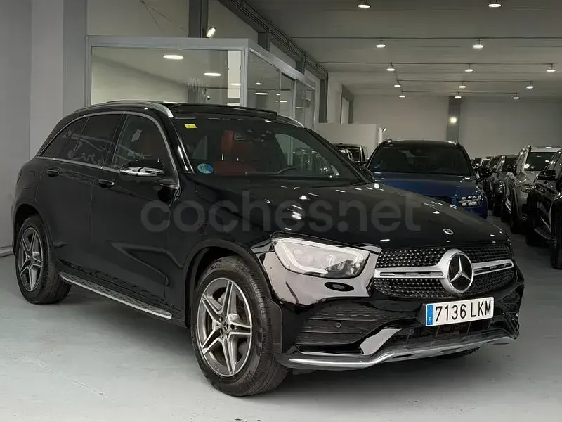 Usado Mercedes GLC300 258 CV (189 kW) 2020 Negro SUV