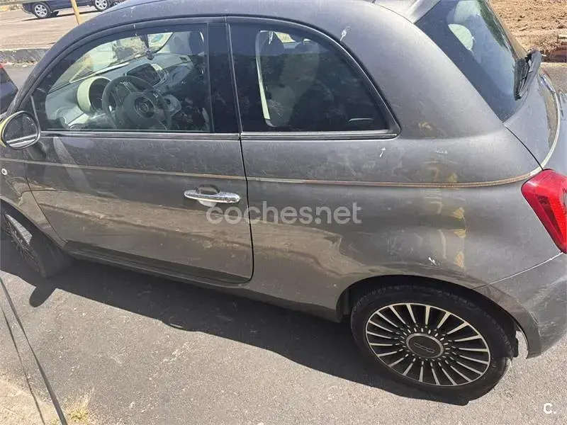 Usado Fiat 500 Pop 69 CV (50 kW) 2016 Gris / plata Berlina