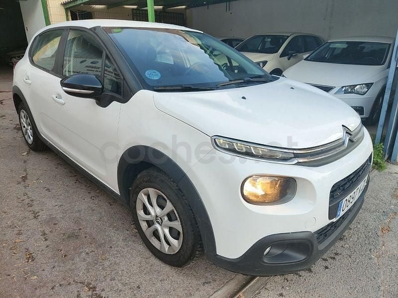 Usado Citroën C3 Feel 99 CV (72 kW) 2019 Blanco Utilitario