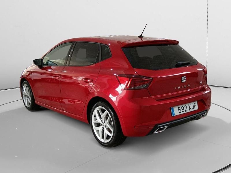 Usado Seat Ibiza FR 116 CV (85 kW) 2018 Rojo Berlina