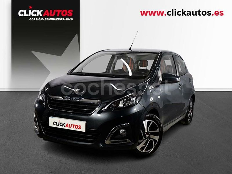 Gris / plata Usado 2021 Peugeot 108 Allure Utilitario | 9900 € (Precio justo) - Imagen 1/4