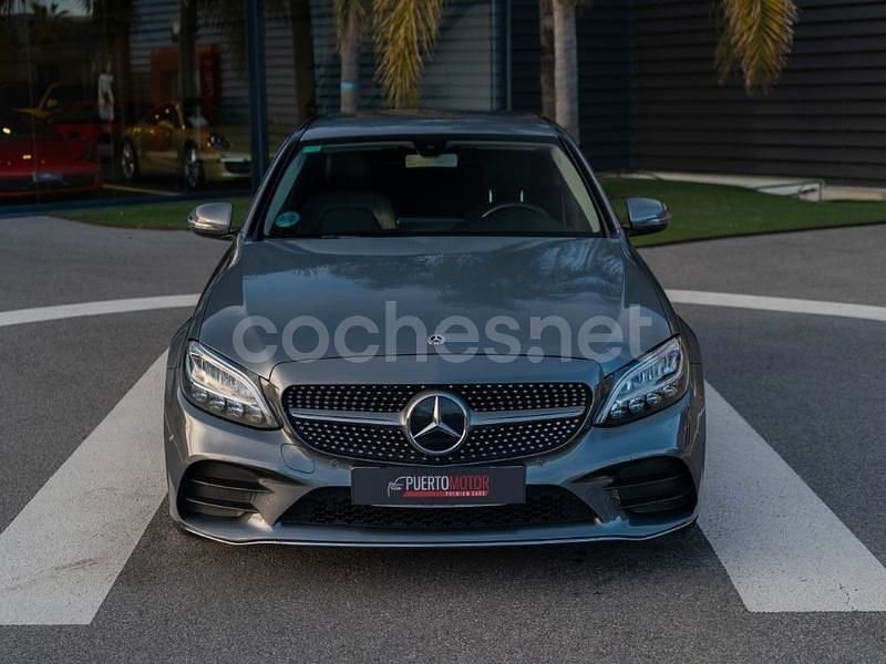 Usado Mercedes C200 160 CV (117 kW) 2019 Gris Berlina