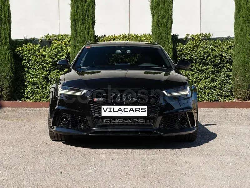 Usado Audi RS6 560 CV (411 kW) 2016 Negro Familiar