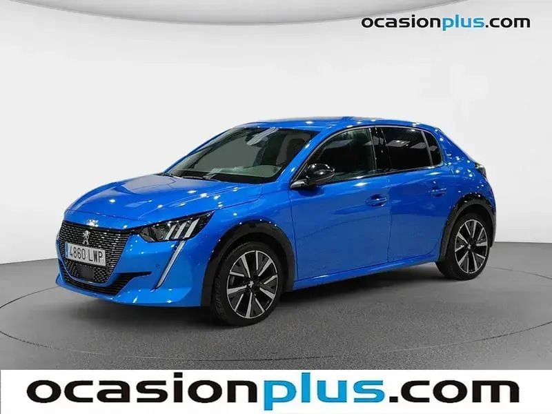 Azul Usado 2022 Peugeot 208 GT Utilitario | 14.728 € (Buen precio) - Imagen 1/4