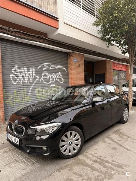 Usado BMW 116 109 CV (80 kW) 2017 Negro Utilitario