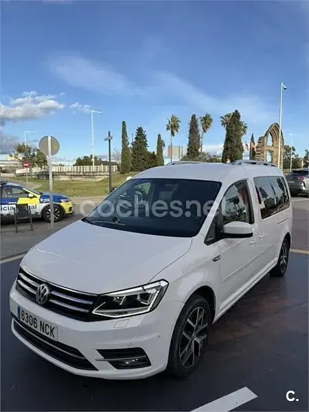 Usado VW Caddy Maxi Trendline 150 CV (110 kW) 2018 Blanco Monovolumen