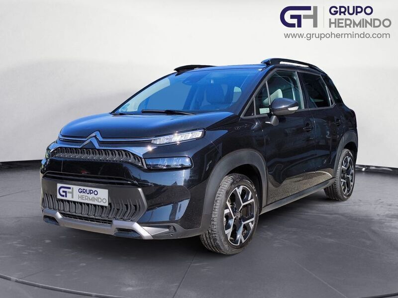 Negro Usado 2022 Citroën C3 Aircross Shine SUV | 16.985 € (Precio justo) - Imagen 1/4