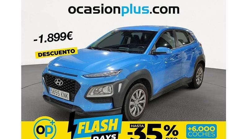 Usado Hyundai Kona 120 HP (88 kW) 2018 Azul SUV