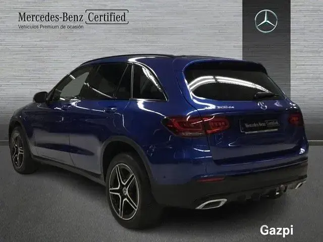 Usado Mercedes GLC300e 306 CV (225 kW) 2022 Azul SUV