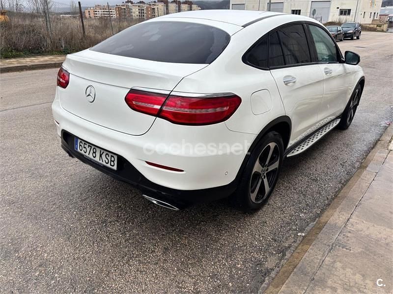 Usado Mercedes GLC220 170 CV (125 kW) 2017 Blanco Coupe
