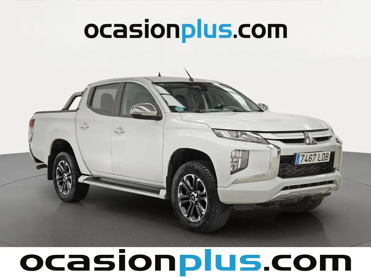 Usado Mitsubishi L200 Motion 150 CV (110 kW) 2019 Gris Pickup/Camioneta