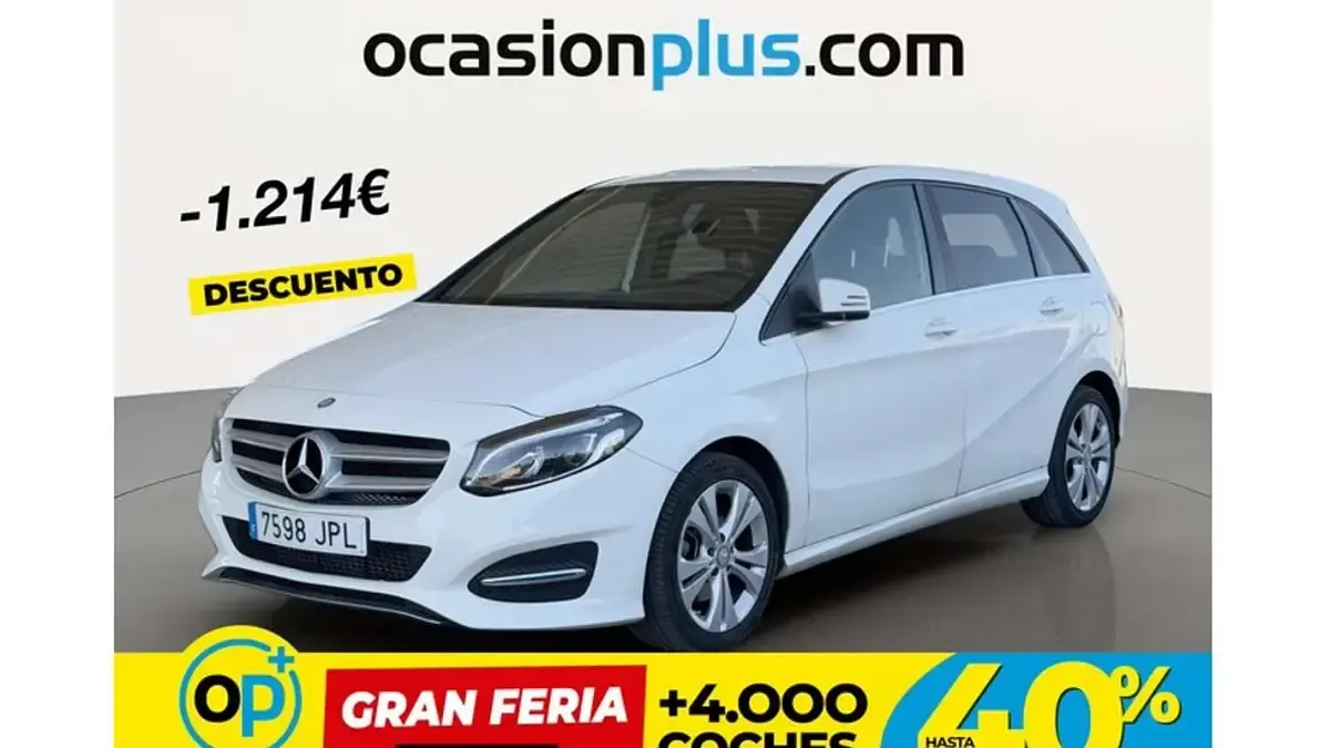 Usado Mercedes B200 136 CV (100 kW) 2016 Utilitario