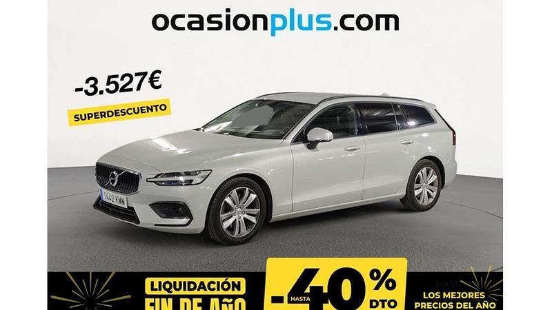 Gris Usado 2018 Volvo V60 Momentum Familiar | 21.467 € (Buen precio) - Imagen 1/4