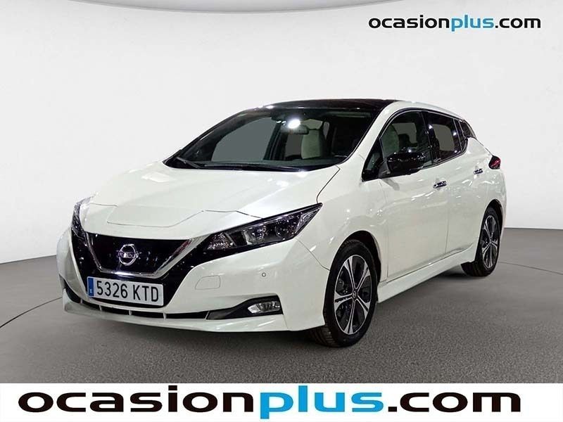 Blanco Usado 2019 Nissan Leaf N-Connecta Utilitario | 16.082 € (Un poco caro) - Imagen 1/4