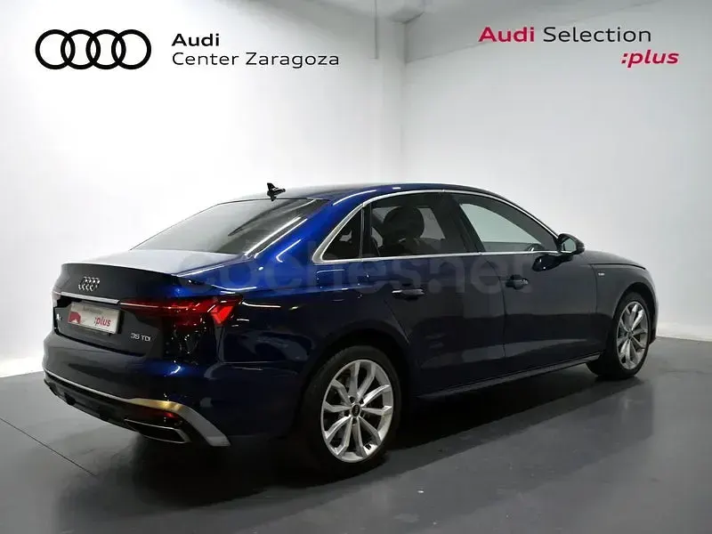 Usado Audi A4 S-Line 163 CV (119 kW) 2021 Azul Berlina