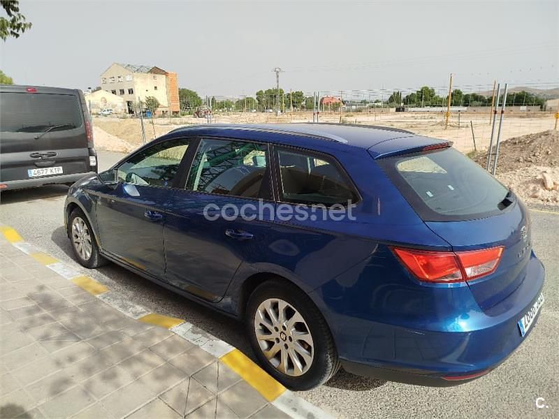 Azul Usado 2015 Seat Leon Style Familiar | 8999 € (Precio justo) - Imagen 1/4